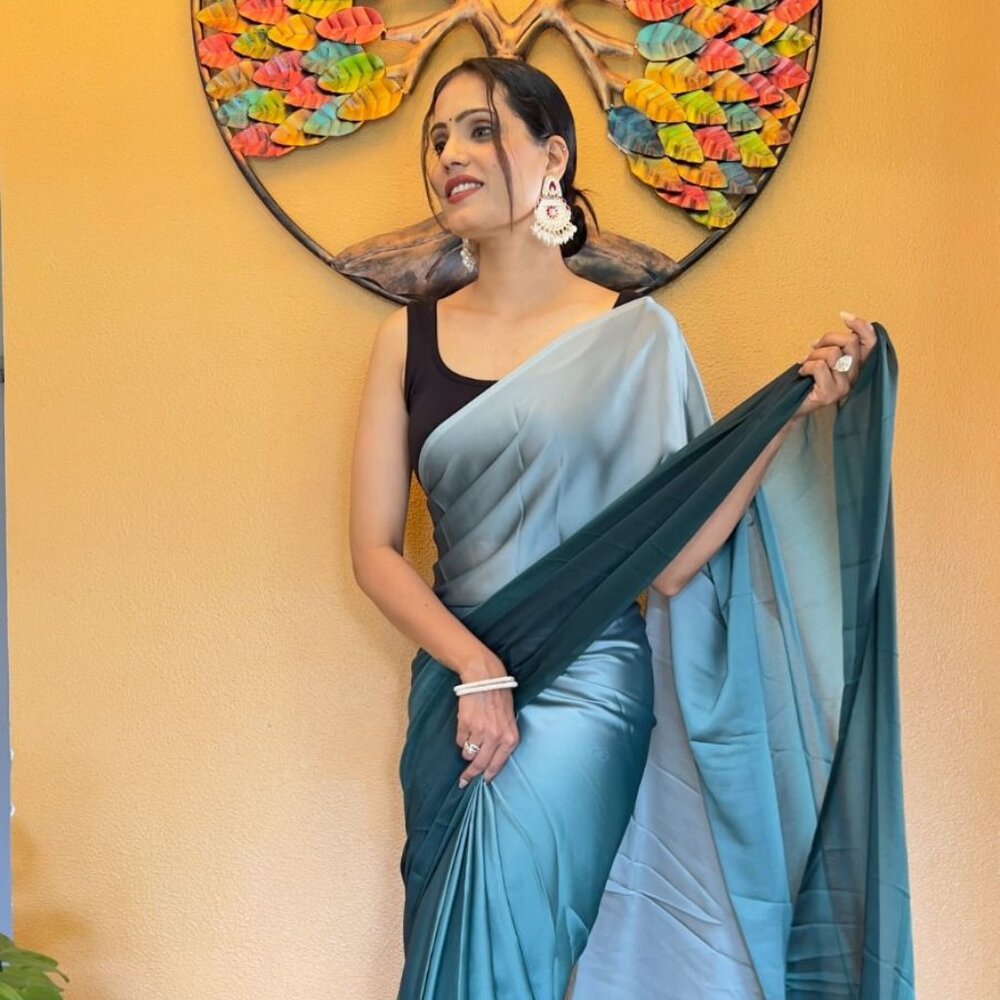 SOFT RANGOLI SILK-Saree - Picture 2 of 12